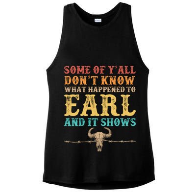 Some Of Yall Dont Know What Happened To Earl And It Shows Ladies PosiCharge Tri-Blend Wicking Tank