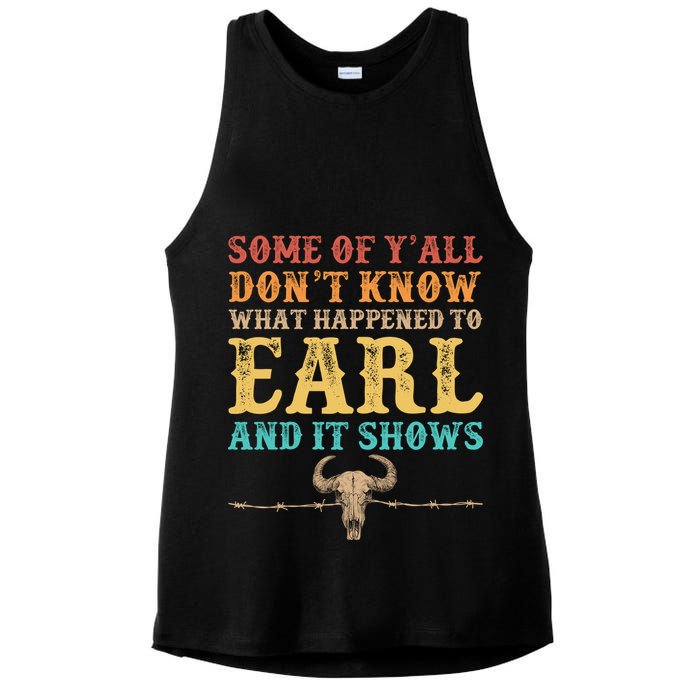 Some Of Yall Dont Know What Happened To Earl And It Shows Ladies PosiCharge Tri-Blend Wicking Tank