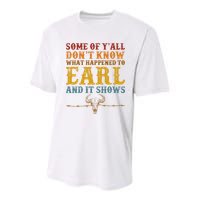 Some Of Yall Dont Know What Happened To Earl And It Shows Youth Performance Sprint T-Shirt