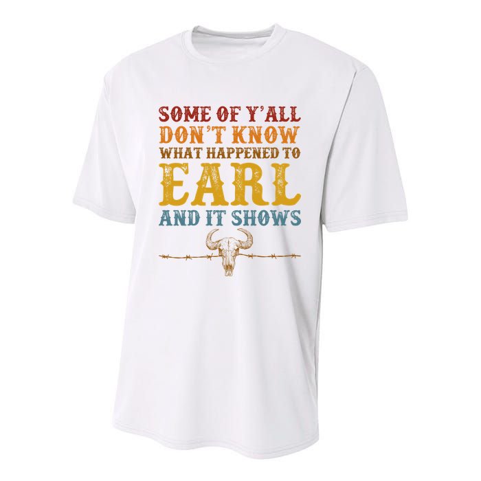 Some Of Yall Dont Know What Happened To Earl And It Shows Youth Performance Sprint T-Shirt