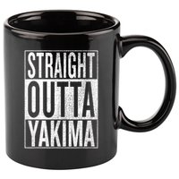Straight Outta Yakima Great Travel & Gift Idea 11oz C Handle Ceramic Mug