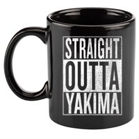 Straight Outta Yakima Great Travel & Gift Idea 11oz C Handle Ceramic Mug
