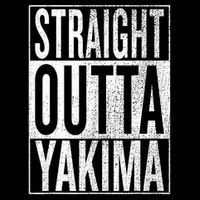 Straight Outta Yakima Great Travel & Gift Idea Zip Tote Bag