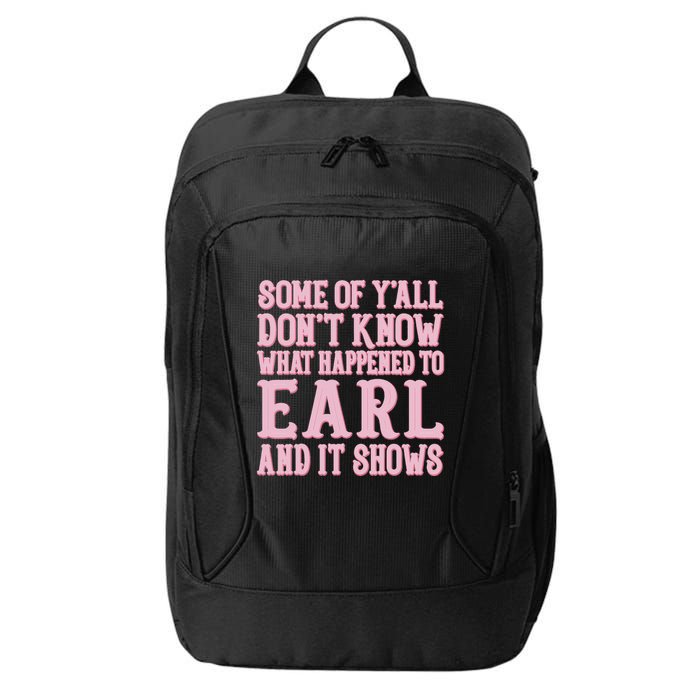 Some Of Yall Dont Know What Happened To Earl And It Shows City Backpack