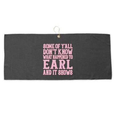 Some Of Yall Dont Know What Happened To Earl And It Shows Large Microfiber Waffle Golf Towel