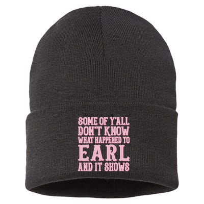 Some Of Yall Dont Know What Happened To Earl And It Shows Sustainable Knit Beanie