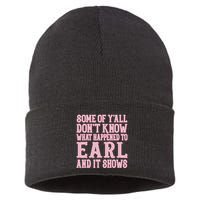 Some Of Yall Dont Know What Happened To Earl And It Shows Sustainable Knit Beanie