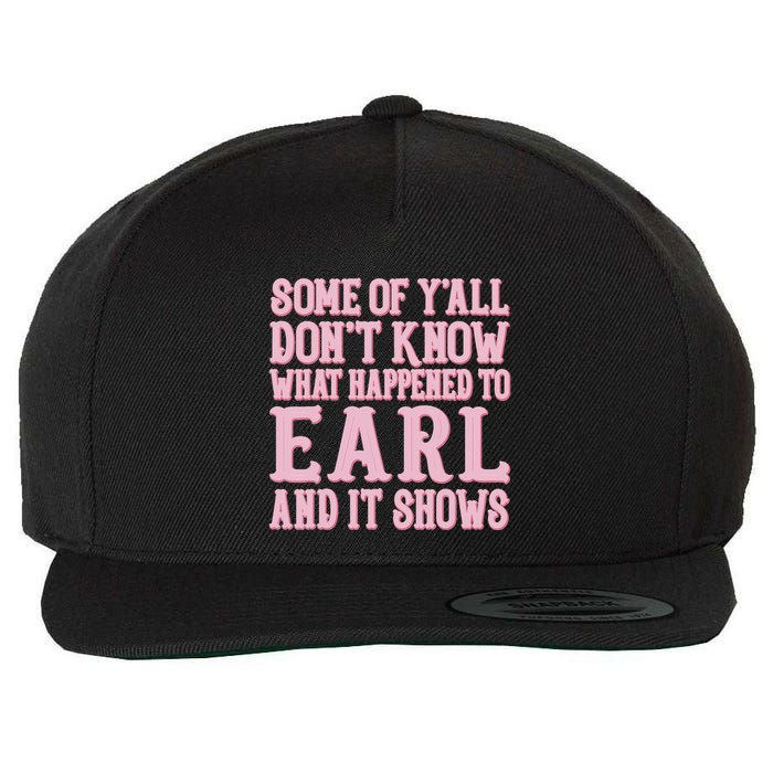 Some Of Yall Dont Know What Happened To Earl And It Shows Wool Snapback Cap