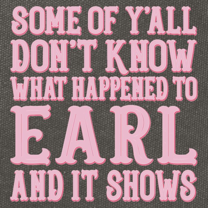 Some Of Yall Dont Know What Happened To Earl And It Shows Cotton Canvas Backpack