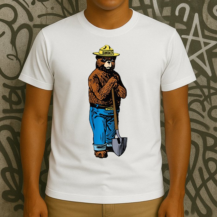 Smokey Only You Can Prevent Fires T-Shirt