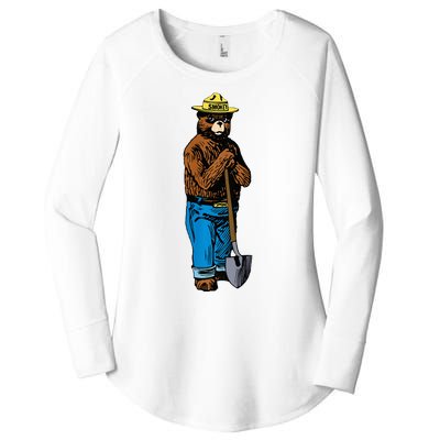 Smokey Only You Can Prevent Fires Women's Perfect Tri Tunic Long Sleeve Shirt