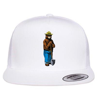 Smokey Only You Can Prevent Fires Flat Bill Trucker Hat
