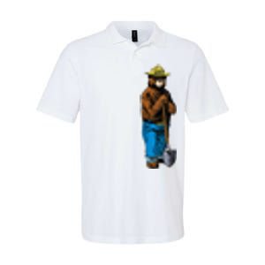 Smokey Only You Can Prevent Fires Softstyle Adult Sport Polo