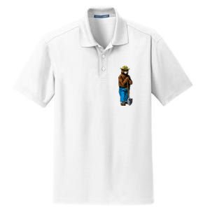 Smokey Only You Can Prevent Fires Dry Zone Grid Polo