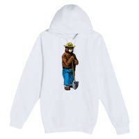 Smokey Only You Can Prevent Fires Premium Pullover Hoodie