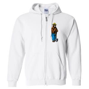 Smokey Only You Can Prevent Fires Full Zip Hoodie