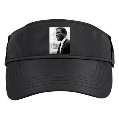 Sidney Poitier 1927 2022 Tribute Quote I Am The Me I Choose To Be Adult Drive Performance Visor