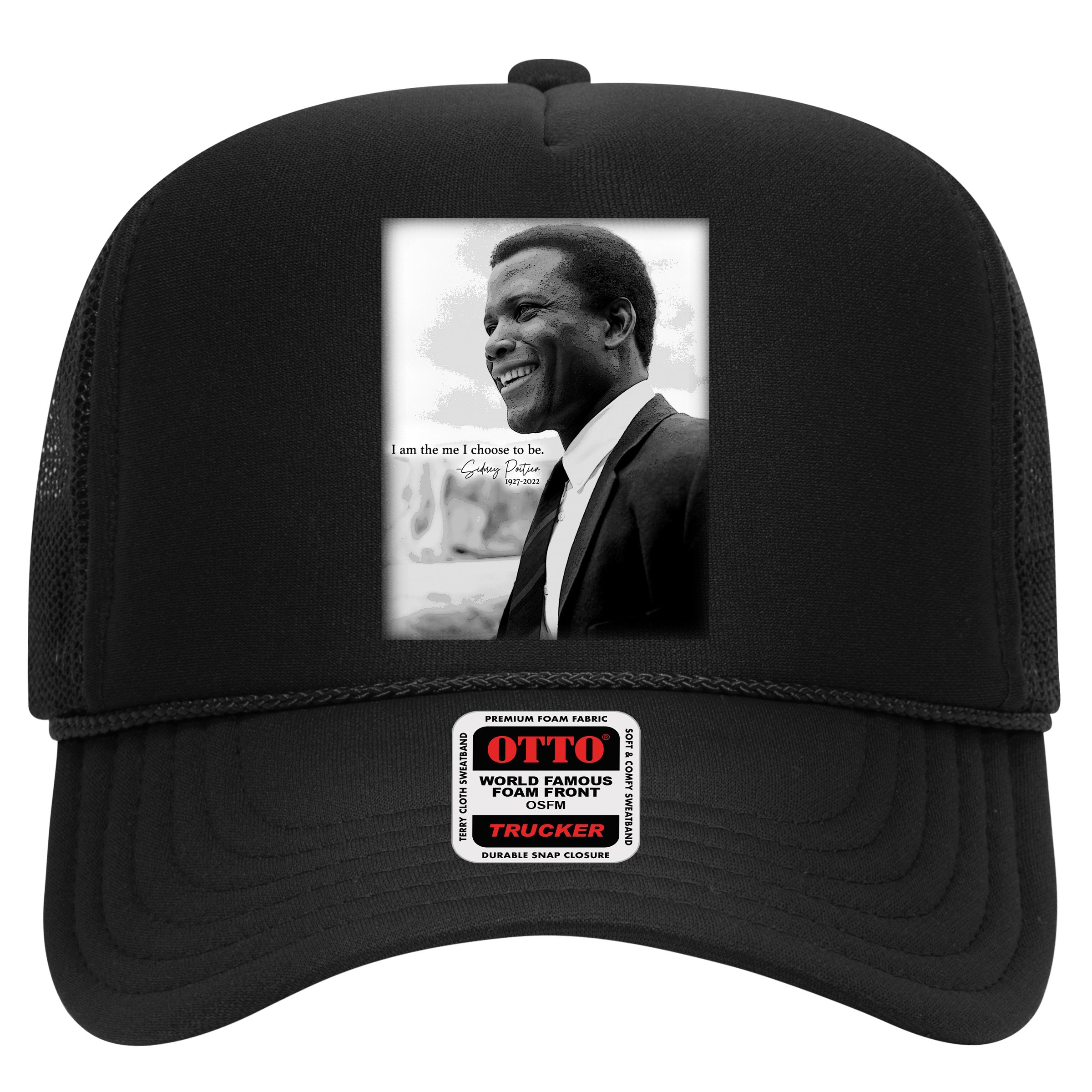 Sidney Poitier 1927 2022 Tribute Quote I Am The Me I Choose To Be Hat