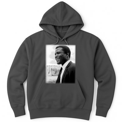 Sidney Poitier 1927 2022 Tribute Quote I Am The Me I Choose To Be Hoodie