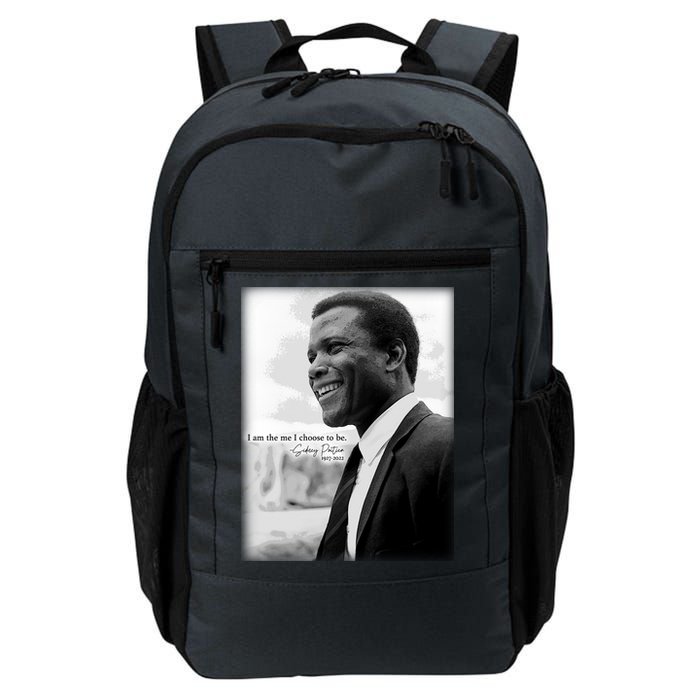 Sidney Poitier 1927 2022 Tribute Quote I Am The Me I Choose To Be Backpack
