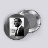 Sidney Poitier 1927 2022 Tribute Quote I Am The Me I Choose To Be Button