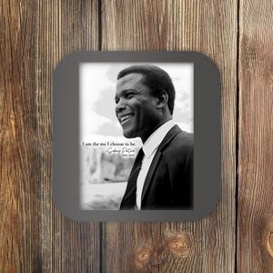 Sidney Poitier 1927 2022 Tribute Quote I Am The Me I Choose To Be Coaster