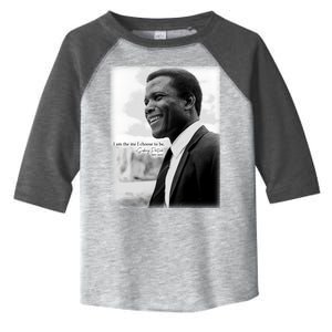 Sidney Poitier 1927 2022 Tribute Quote I Am The Me I Choose To Be Toddler Fine Jersey T-Shirt