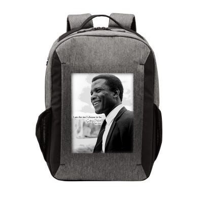 Sidney Poitier 1927 2022 Tribute Quote I Am The Me I Choose To Be Vector Backpack