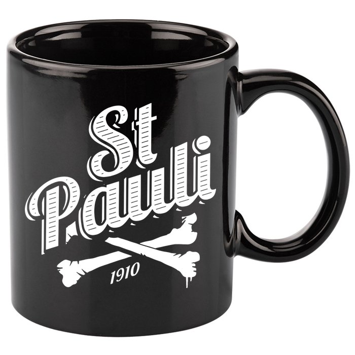 St. Pauli 1910 Soccer Hamburg 11oz C Handle Ceramic Mug