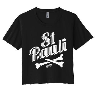 St. Pauli 1910 Soccer Hamburg Women's Crop Top Tee