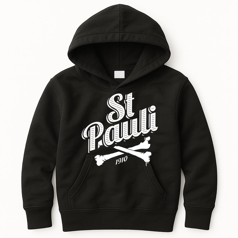 St. Pauli 1910 Soccer Hamburg Kids Hoodie