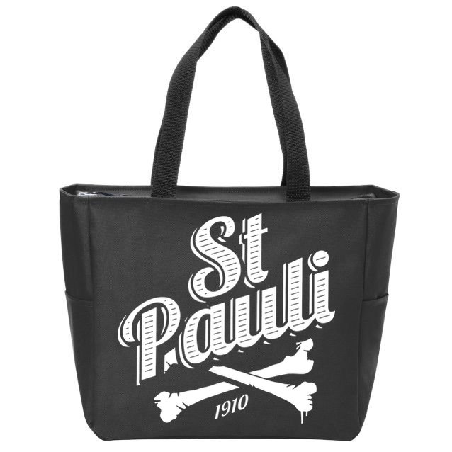 St. Pauli 1910 Soccer Hamburg Zip Tote Bag
