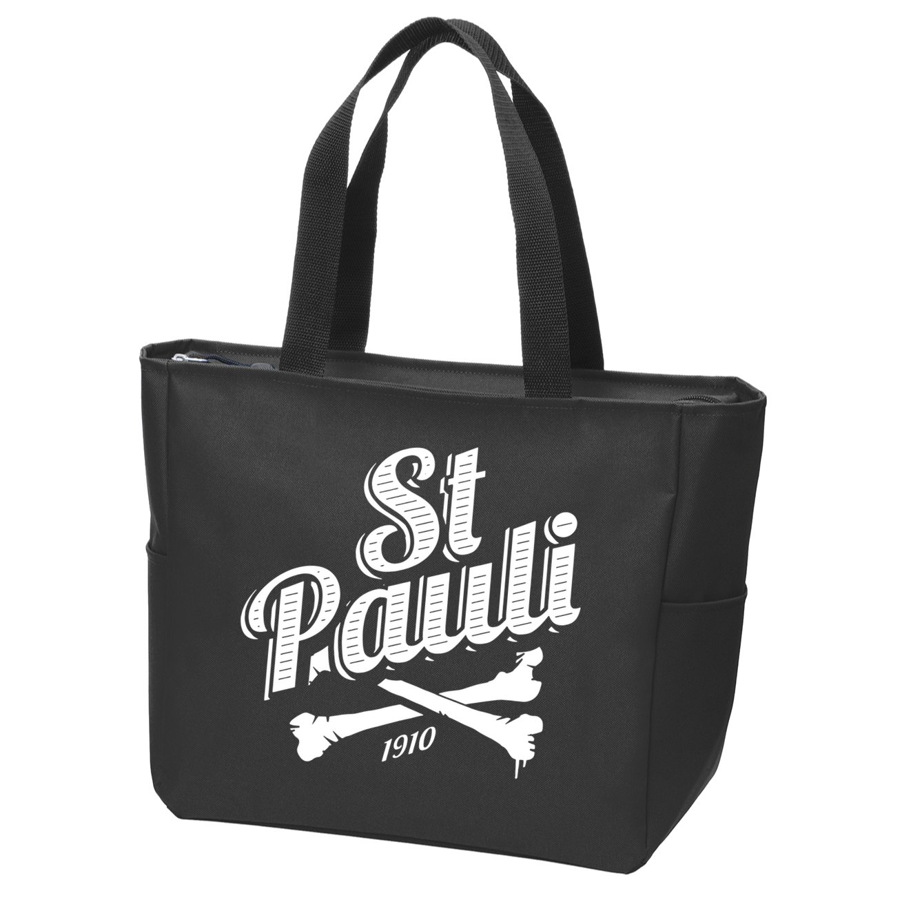 St. Pauli 1910 Soccer Hamburg Zip Tote Bag