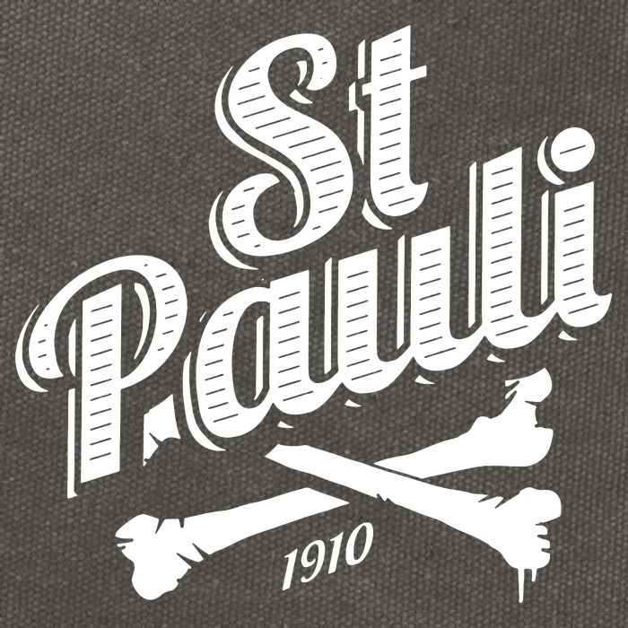 St. Pauli 1910 Soccer Hamburg Cotton Canvas Backpack