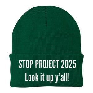 Stop Project 2025 Look It Up Y’All Knit Cap Winter Beanie