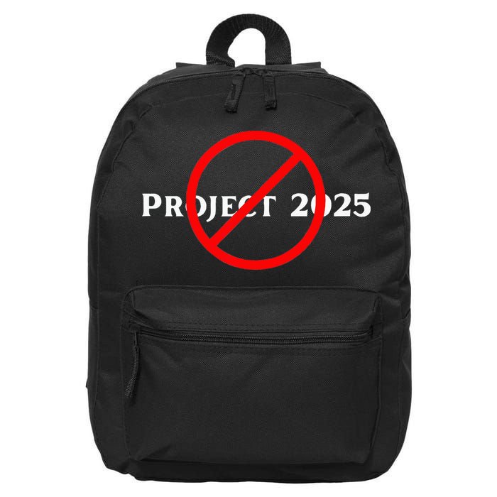 Stop Project 2025 TrumpS Project Anti Trump 16 in Basic Backpack