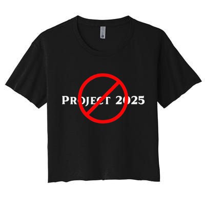 Stop Project 2025 TrumpS Project Anti Trump Crop Top