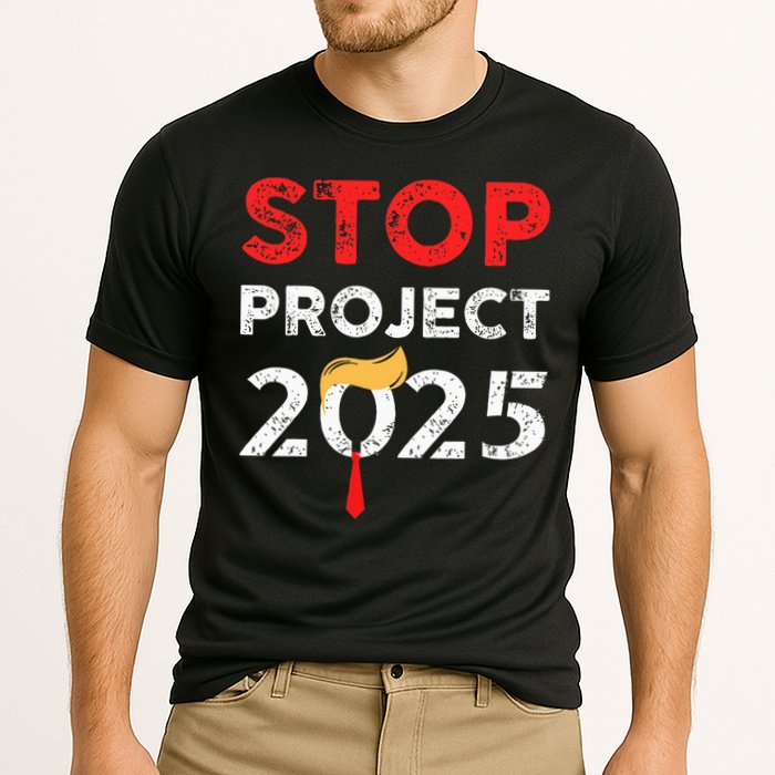Stop Project 2025 TrumpS Project Anti Trump Cooling Performance Crew T-Shirt
