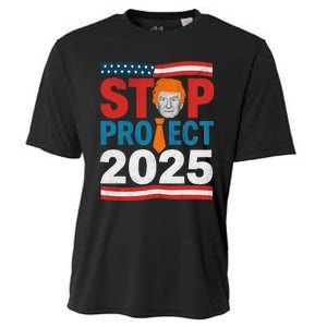 Stop Project 2025 Flag Usa Cooling Performance Crew T-Shirt