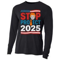 Stop Project 2025 Flag Usa Cooling Performance Long Sleeve Crew