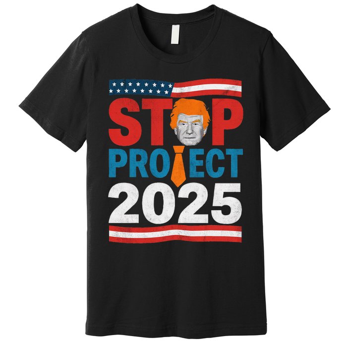 Stop Project 2025 Flag Usa Premium T-Shirt