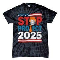 Stop Project 2025 Flag Usa Tie-Dye T-Shirt