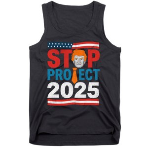 Stop Project 2025 Flag Usa Tank Top