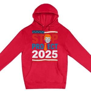 Stop Project 2025 Flag Usa Premium Pullover Hoodie