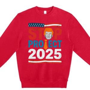 Stop Project 2025 Flag Usa Premium Crewneck Sweatshirt