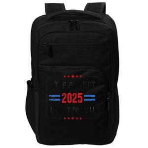 Stop Project 2025 Pro Democracy Anti Trump Election 2024 Impact Tech Backpack