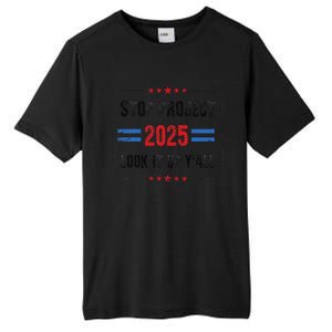 Stop Project 2025 Pro Democracy Anti Trump Election 2024 Tall Fusion ChromaSoft Performance T-Shirt