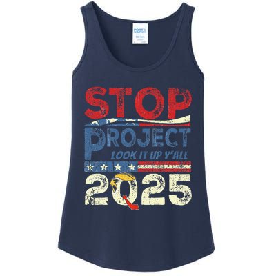 Stop Project 2025 Look It Up Y’All Ladies Essential Tank