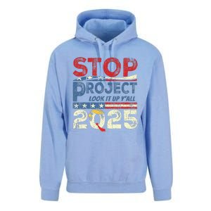 Stop Project 2025 Look It Up Y’All Unisex Surf Hoodie