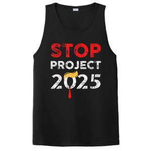 Stop Project 2025 TrumpS Project Anti Trump Funny Gift PosiCharge Competitor Tank